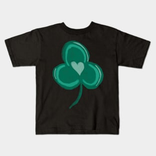 Heart Clover Kids T-Shirt